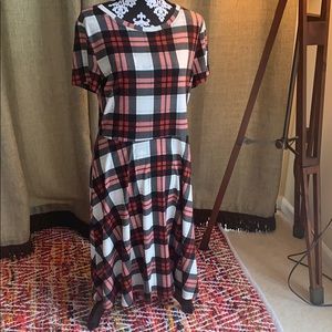 Plaid dress